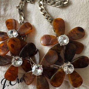 J.crew statement acrylic necklace